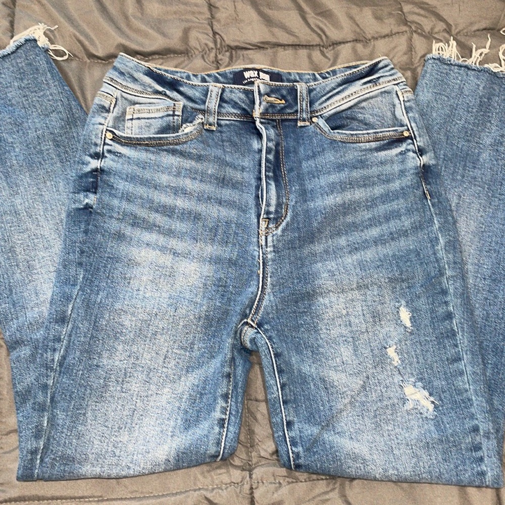 Stretchy Wax Jeans
